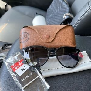 Erika ray-bans-black gloss, polarized